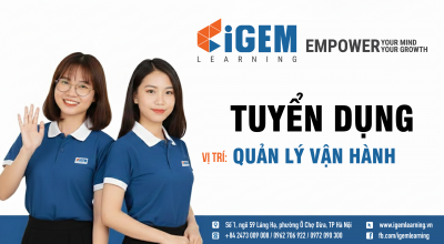 Tuyển dụng vị trí Quản lý vận hành